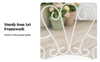 Miniature Chair Pot Holder adaptable Photography accessory Heart-Shaped Backrest