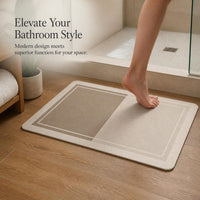 Diatomaceous Earth Bath Mat Non-Slip Absorbent Quick Dry for Bathroom Entryway