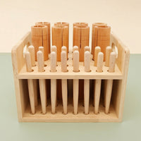 Percussion Set with Storage Box Classroom-Oriented Double-Tone Tube Set Group for Kindergarten, Young Children, Preschool