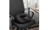 Therapeutic Donut Seat Cushion Ergonomic Design Coccyx Seat Cushion Dense Memory Foam Seating Accessory for Women, Drivers