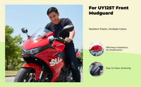 UY125T-A mudguard, rustproof plastic