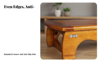 Bedside Step Multi-Functional Wooden Step Block sturdy Duty for Home, Living Room
