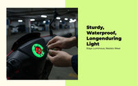 Luminous Keyhole Sticker, Reflective Ring, Waterproof Decor