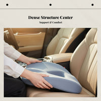 Short Driver Booster Seat Cushion, Women’s Pad, 9cm Elevation, Breathable Anti-Slip