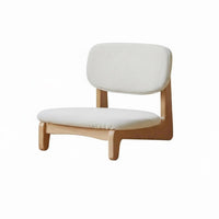 Minimalist Design Armless floor Chair Lowsilhouette Japanese aesthetic Floor Chair Space Saving Meditation Seat Ergonomic rearrest for Minimalism aficionados, Home Decorators, Tea Room, studying, Bedroom, Bay opening
