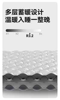 BLACKDOG黑狗零感充气垫户外露营防潮垫帐篷充气床垫便携单人睡垫