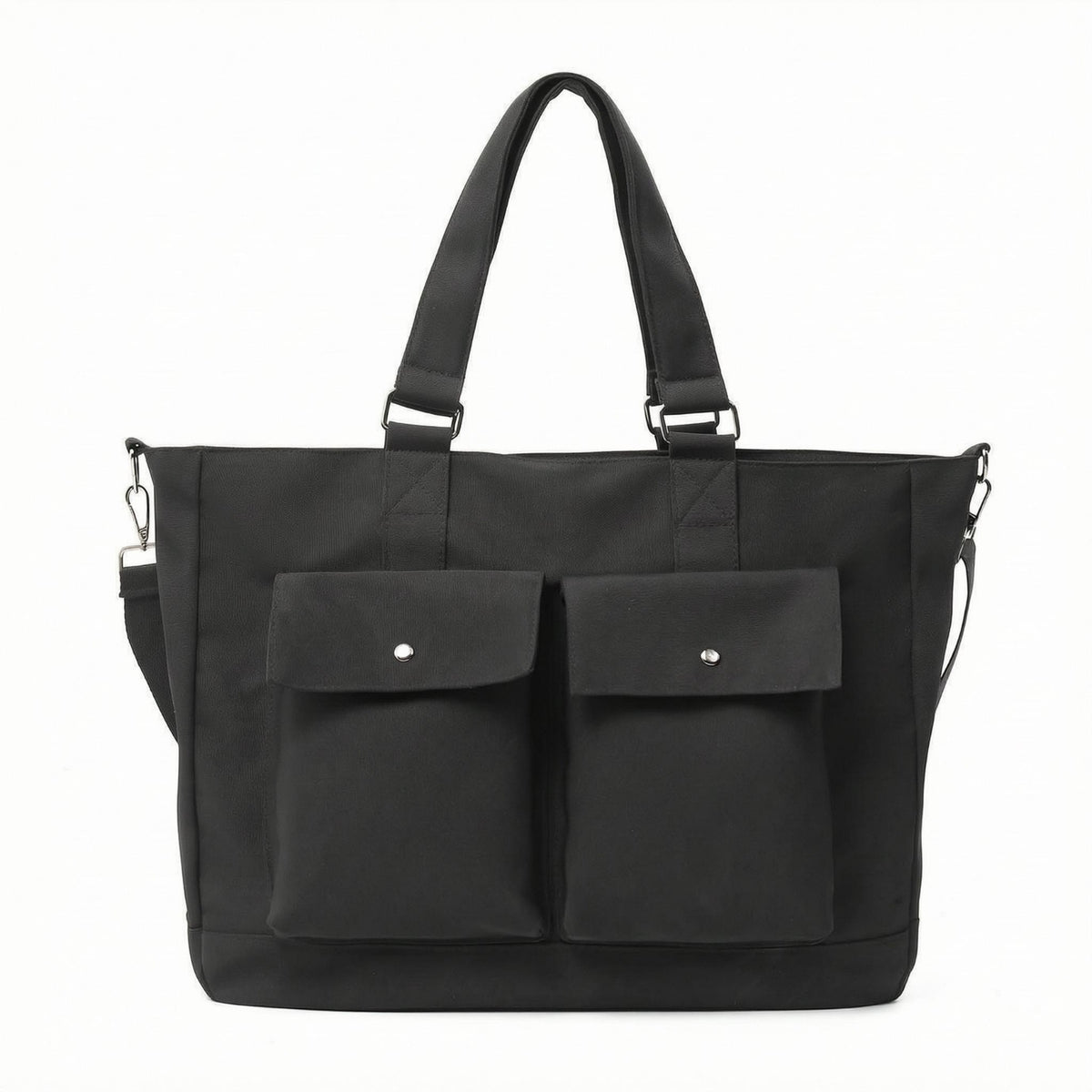 Rectangular Travel Bag Matte Material Utility Travel Bag Detachable Shoulder Strap Handbag for Daily Storage