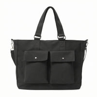 Rectangular Travel Bag Matte Material Utility Travel Bag Detachable Shoulder Strap Handbag for Daily Storage
