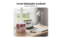 Quiet Operation USB Personal Air Cooler Adjustable Angle Desktop Water Cooling Fan Function for Students, Dorm Room, Bedroom