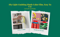 Heat-resistant lighting diffuser film