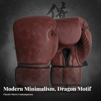 Boxing Training Gloves Thickened Padding Heavy Bag Gloves Wide Wrist Support Padded Fighting Mitts for Fighters, Kickboxers, Gym