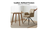 Swivel Barrel Chair High Weight Capacity Upholstered Tub Chair for Study, Adults
