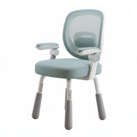 Height-Adjustable Student Chair Stable and Secure Study Seat Padded for Comfort