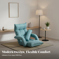 Padded Floor Armchair with Armregardingsts Adjustable Spineregardingst Regardingcliner Japanese Design Spine Support for Adults