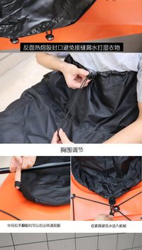 Waterproof Spray Skirt for Cockpit Kayaks, Nylon, 100KG Capacity
