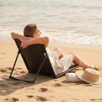 Folding Lounge Chair with Storage Bag Sturdy for Campers