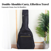 41 Inch Guitar Carrying Case Waterproof 41 Inch Guitar Bag Oxford Cloth Musical Instrument Accessory for Beginners, Storage, Gigs, Music Class