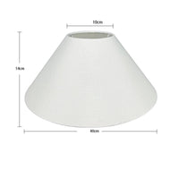 E27 Cloth Lampshade Minimalist Cloth Lamp Shade Soft Light for Living Room