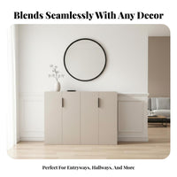 Entryway Footwear Storage Versatile Piece Large Capacity Storage Versatile Piece Multi-Functional Top Dustproof for Partners