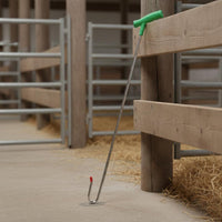 Sheep Leg Hook Long Reach Sheep Catching Hook Thickened Steel Animal Handling Tool for Farmers, Farm