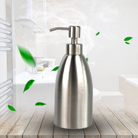 Stainless Steel Lotion Bottle Rust-Proof Metal Pump Bottle Long-Lasting