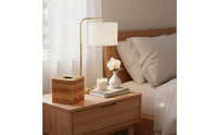 Rattan Tissue Box Cover Boho Design Home Decor Rustic Design for Bedroom, Office