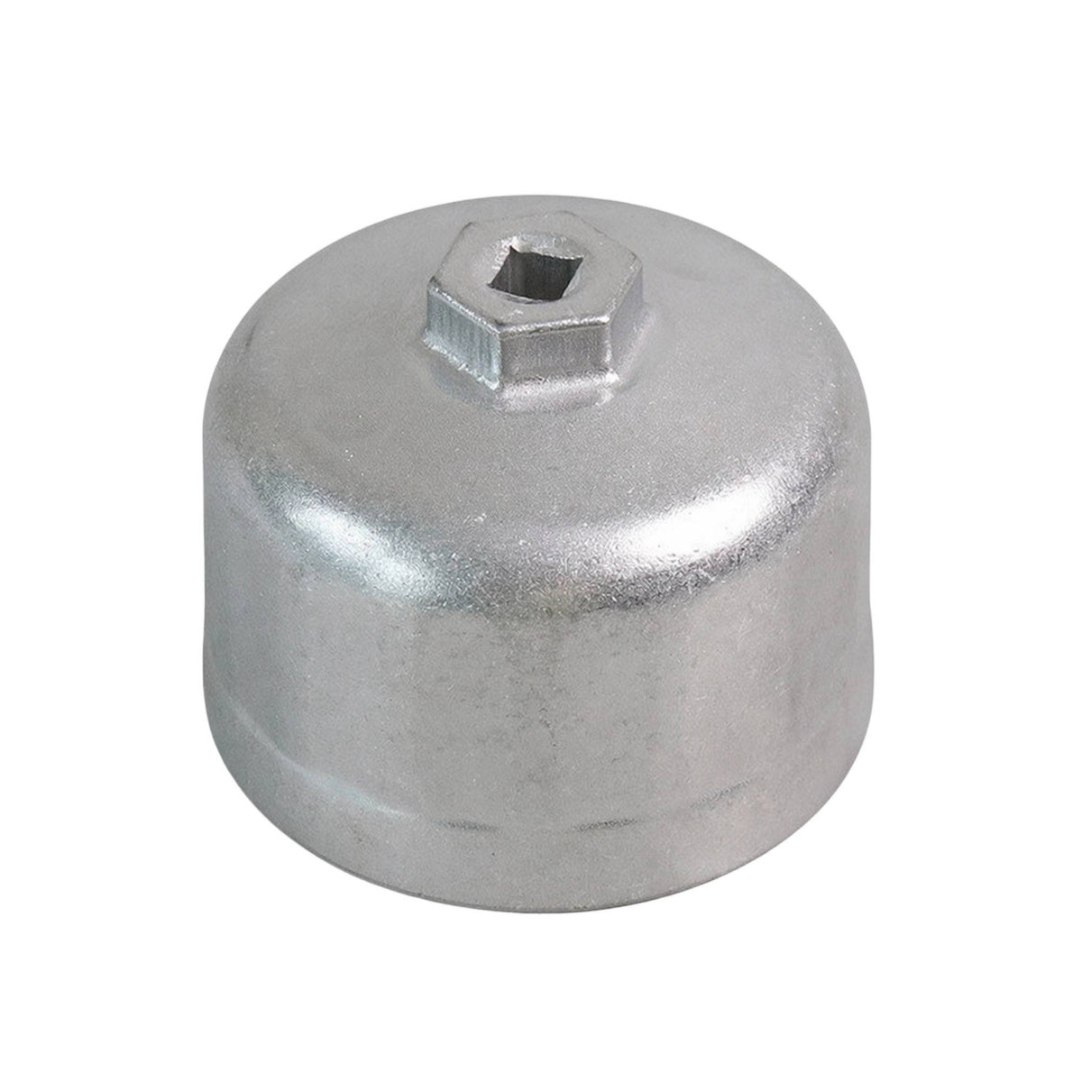 Precision-Machined Oil Filter Wrench with 16 Flutes Heavy-Duty Oil Filter Wrench with 3/8 Drive Corrosion-Resistant Cup Tool Professional for Mechanics, Repair Shop, Garage