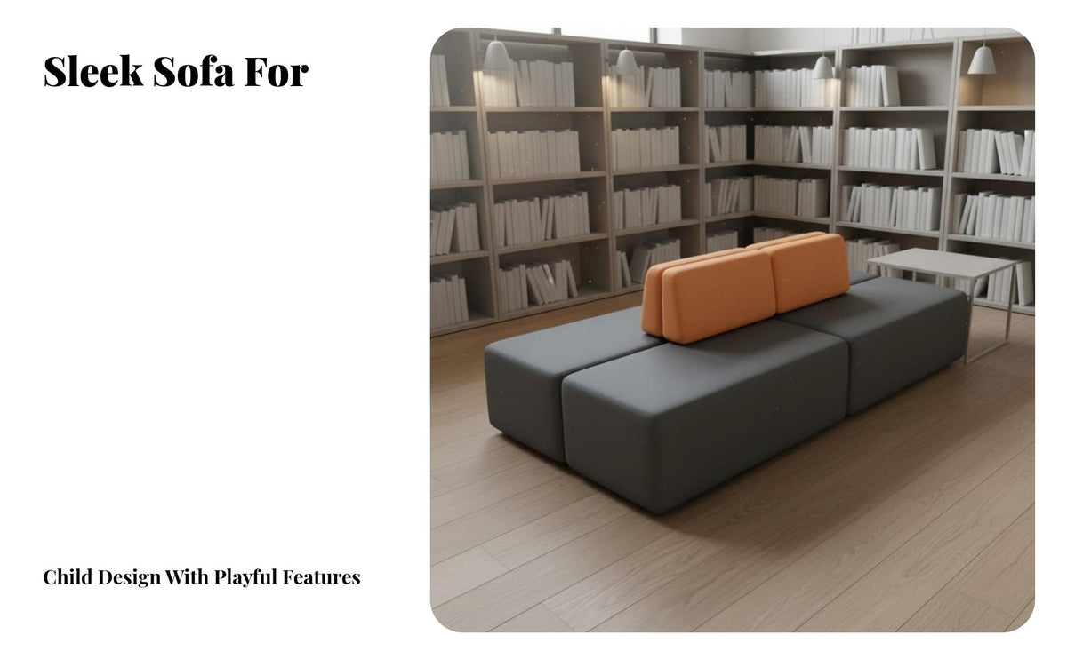 Flexible Arrangement Configurable Bench System Modular Design Public Seating Wear-Resistant Lobby Furniture High-Density Cushion for Interior Designers, Apartment Dwellers, Library, Lounge Area, Waiting Room, Retail Shop