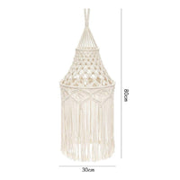 Macrame Lampshade Nordic Aesthetic Boho Suspension Shade Fringe Design