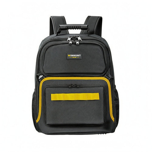 Backpack Tool Bag Oxford Cloth Utility Organizer Case Black