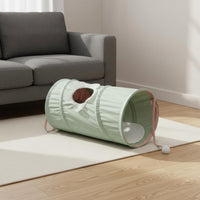 Collapsible Foldable Spiral Tunnel Easy Storage Spiral Feline Tunnel Portable Feline Tube Toy Interactive for Cats, Indoor, Playtime