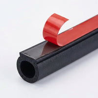 Universal Truck Hood Seal Strip, Car Door Rubber Sealing Strip, Automotive Weath #variant:Medium D-shape with groove, 12x12mm