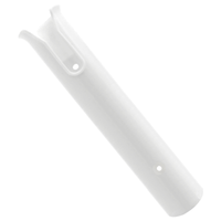 White Nylon Fishing Rod Holder - Single Tube, Double Link, Triple Row, Multiple Specifications Plastic Fishing Rod Seat for Boats