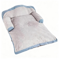 Rectangle Dog Bed, Washable Sofa, Removable Cover, Non-Slip