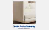 Nordic Designer Curved Sectional Fabric Sofa, Modern Italian Style, Living Room, Corner, Chaise, Hotel