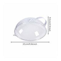 Microwave Splatter Lid Heat Resistant Vented Food Cover Easy to Clean
