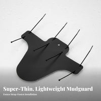 Mountain Bike Mudguard Extremely Thin Front Strut Mudguard Mountain Bike Mudguard Portable Trail Bike Mud Guard Easy To