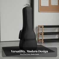 Ukulele Backpack Thick Padding Padded Ukulele Backpack 4-String Guitar Bag Adjustable Straps Musical Instrument Accessory