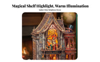 Touch-Sensitive DIY Wooden House Kit