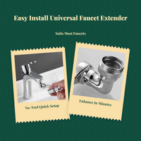 304 Stainless Steel Faucet Extender
