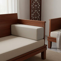 Sofa Space Filler Pillow Easy to Clean Rectangular Armrest Pad Portable Armrest Cushion with Removable Cover