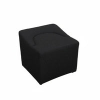 Sculptural Cube Stool Nordic design Ottoman adaptable for Lounge Area, Entryway
