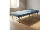 Foldable Bed Folding Bed Frame Coconut Palm Layer Rest Furniture for Guest Accommodation, Midday Resting