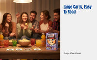 Interactive Card Game, 2025 Party Edition, Social Mixer Challenge, Board Game for Gatherings, Multiple Themes