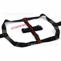 Motorcycle Tire Tie-Down Strap with Fixing Buckle, Universal Fit