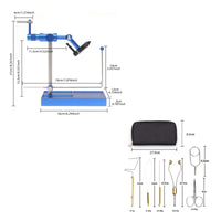 Fly Tying Kit with Tools Adjustable Fly Tying Vise with Tools Complete