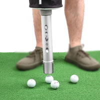 Detachable Golf Ball Pickup Tube Lightweight Golf Ball Picker Upper Tube Long-Lasting Sports Gear Wear-Resistant for Golfers