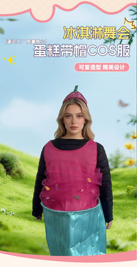 Cosplay Ice Cream Costume for Adults Party