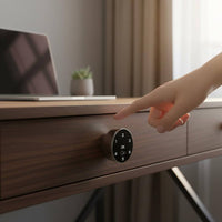 Touchscreen Code Lock Digital Interface Electronic Cabinet Lock Universal Serial Bus Port Renewable Long-Lasting Alloy Material