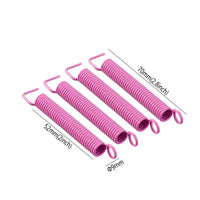 4 Pieces Improves Sound Clarity Plastic-Coated Coated Tremolo Springs Long-Lasting Noiseless Guitar Springs Resistant for Studio Recording, Live Performance